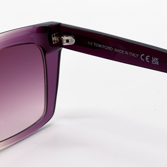 NEW TOM FORD TF1030 83Z BLACK/VIOLET FT1030/S 83Z WOMEN SUNGLASSES TOM FORD - Picture 9 of 10